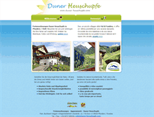 Tablet Screenshot of duner-heuschupfe.com